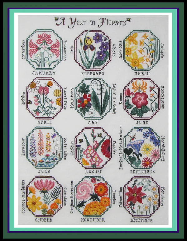 (image for) A Year in Flowers